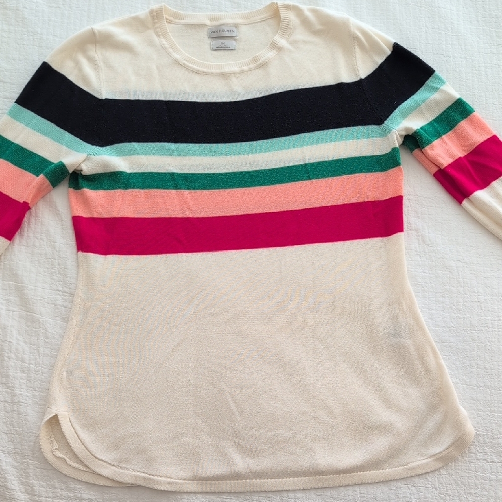 Van Heusen Cream Knit Sweater
